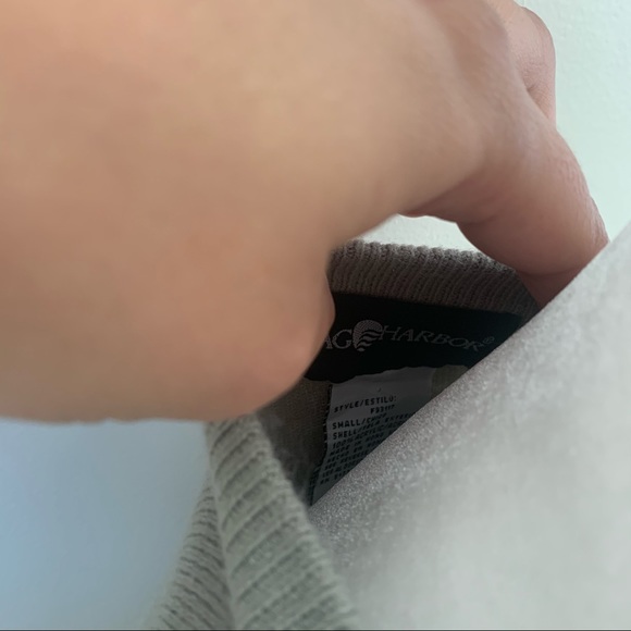 Sag Harbor Floral Nature Print Knit Tee Shirt - Picture 3 of 5